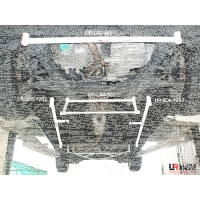 Ultra Racing Strebe vorn unten 2-Punkt - 06-14 Honda...