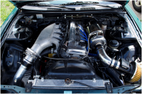 Mishimoto Performance Aluminum-Kühler - 95-98 Nissan 240SX KA24 Motoren