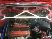 Ultra Racing Front Upper Strut Bar 3-Point - 87-06 Toyota Corolla (AE92) 1.6 (2WD) (Coupe/Sedan)