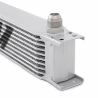 Mishimoto Oil Cooler - universal silver 10-Row
