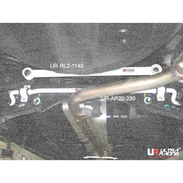 Ultra Racing Rear Lower Bar 2-Point - 14-17 Hyundai Aslan 3.0/3.3 / 12-17 Hyundai Azera/Grandeur (HG) 2.4/3.0 / 11+ Hyundai I40 2.0D / 10-14 Hyundai Sonata I45 (YF) 2.0/2.4 / 09-16 Kia Cadenza/K7 (VG) 2.4/3.0/3.3/3.5 / 10-15 Kia Optima K5 (TF) 2.0