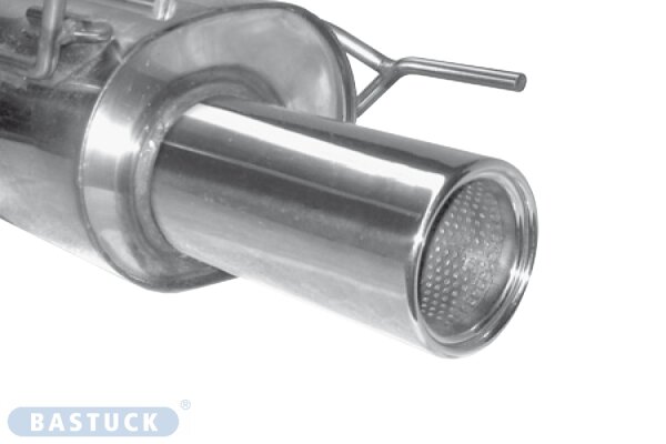 Single Tailpipe 1x Ø 100 mm