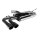 Double Tailpipe LH 2x Ø 76 mm 20° angled cut - 3-Door/ Sportback