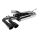 Double Tailpipe LH 2x Ø 76 mm 20° angled cut - 3-Door/ Sportback