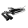Double Tailpipe LH 2x Ø 76 mm 20° angled cut - 3-Door/ Sportback