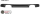 for 2x Double Tailpipe LH+RH Carbon Style - Audi A3 8P Facelift incl. Sportback