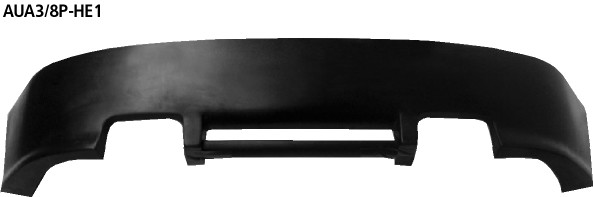 for 2x Double Tailpipe LH+RH - Audi A3 8P 3-Door only w/o Facelift