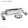 Single Tailpipe LH+RH 1x Ø 90 mm Carbon with exhaust flap