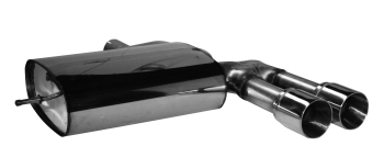 Double Tailpipe central 2x Ø 85 mm