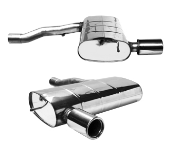 Single Tailpipe LH 1x Ø 90 mm