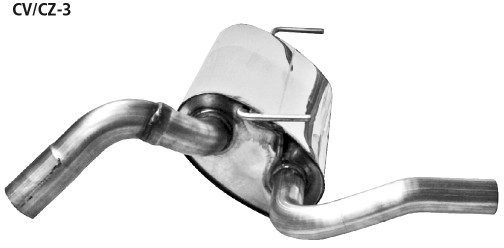 Endschalldämpfer LH