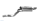 Single Tailpipe 1x Ø 100 mm 30° angled cut with exhaust flap