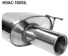 Single Tailpipe 1x Ø 100 mm