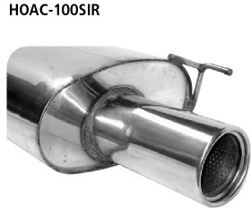 Single Tailpipe 1x Ø 100 mm