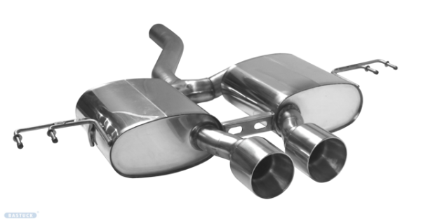 2x Ø 100 mm central w/o exhaust flap