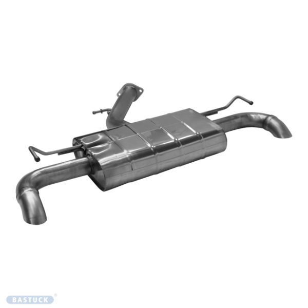 Single Tailpipe LH+RH 1x Ø 63 mm w/o exhaust flap