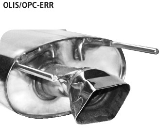 Einfach-Endrohr 1x Ø 100 x 70 mm