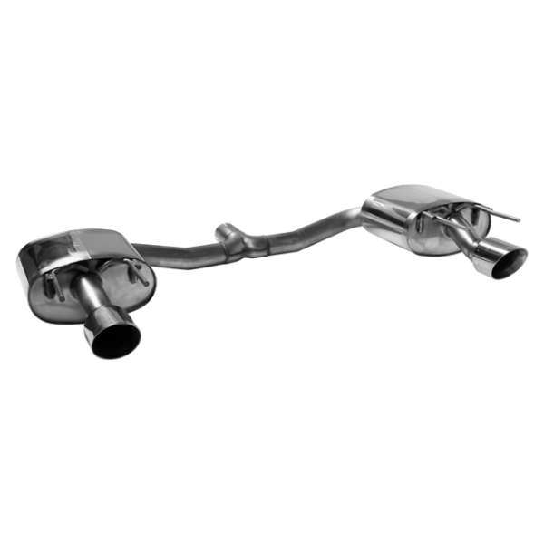 Einfach-Endrohr 1x Ø 100 mm 30° schräg geschnitten - ohne Abgasklappe