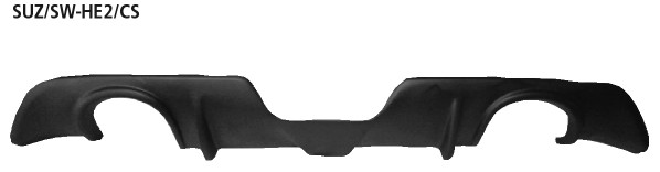for 2x Single Tailpipe LH+RH Carbon-Style - 2008+