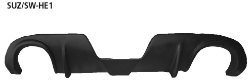 für 2x Einfach-Endrohr LH+RH - 2005-2008