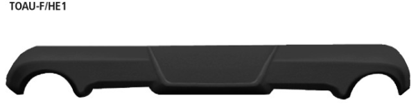 for 2x Single Tailpipe