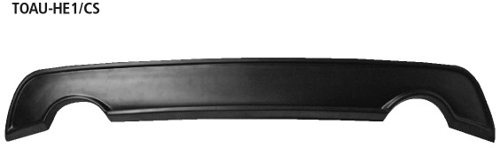 für 2x Einfach-Endrohr - Carbon-Style