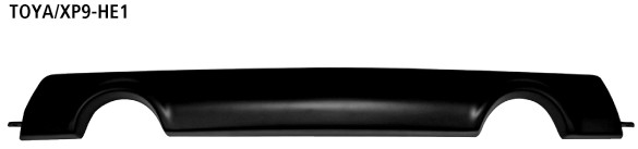 für Einfach-Endrohr LH+RH - für Yaris TS ohne Facelift