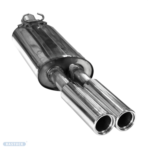 Double Tailpipe 2x Ø 76 mm