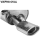 Single Tailpipe oval 120 x 80 mm