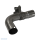 Single Tailpipe 1x Ø 63 mm for original tailpipe trim - with exhaust flap