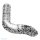 Tailpipe 1x 63 mm 90° downwards for original rear apron - w/o exhaust flap